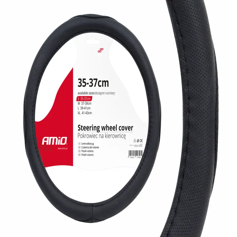Husa volan neagra swc-09-s (35-37cm)