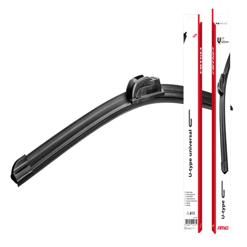 Stergator parbriz universal flat u-type 17 "(425mm)