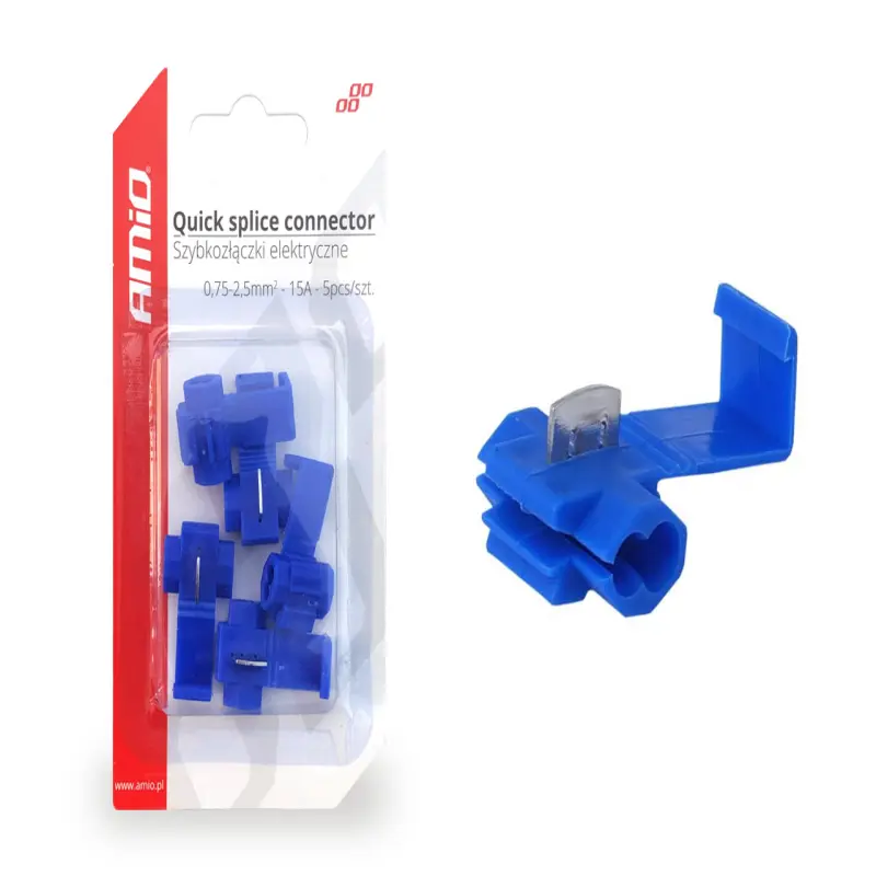 Cuplaje electrice pentru imbinari rapide 0,75-2,5mm2 15a 5 buc blister