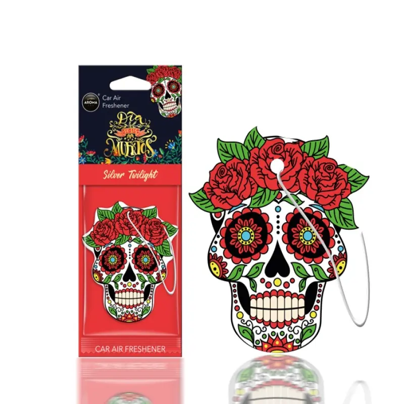 Odorizant auto aroma dia de los muertos silver twilightv