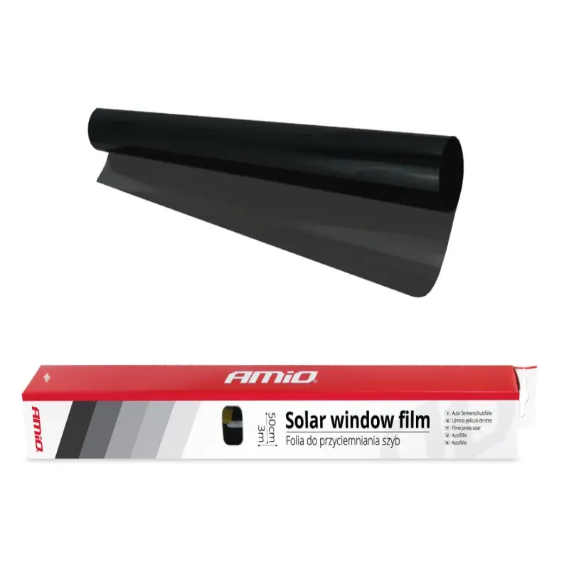 Folie fumurie pentru geamuri super dark black 0.5 x 3m (5%)v
