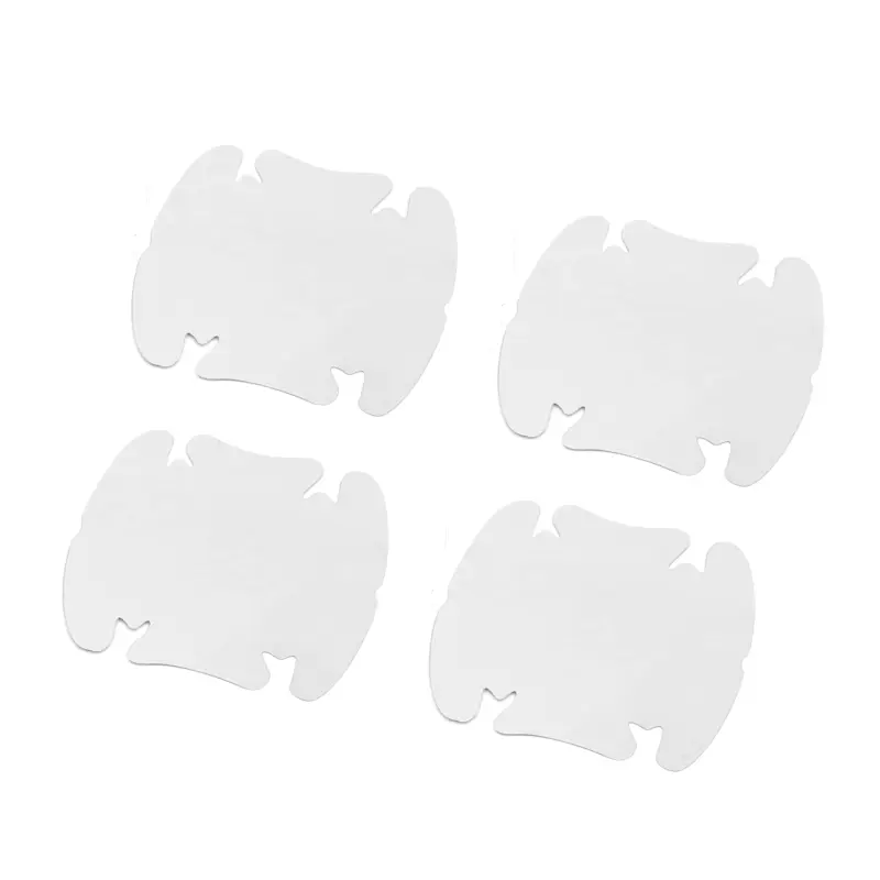 Protectie zgarieturi manere usa, transparent (set 4 buc.)v
