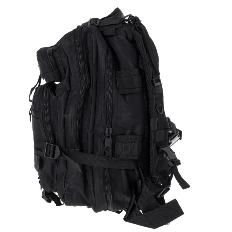 Rucsac tactic militar, culoare negru, capacitate 25lv