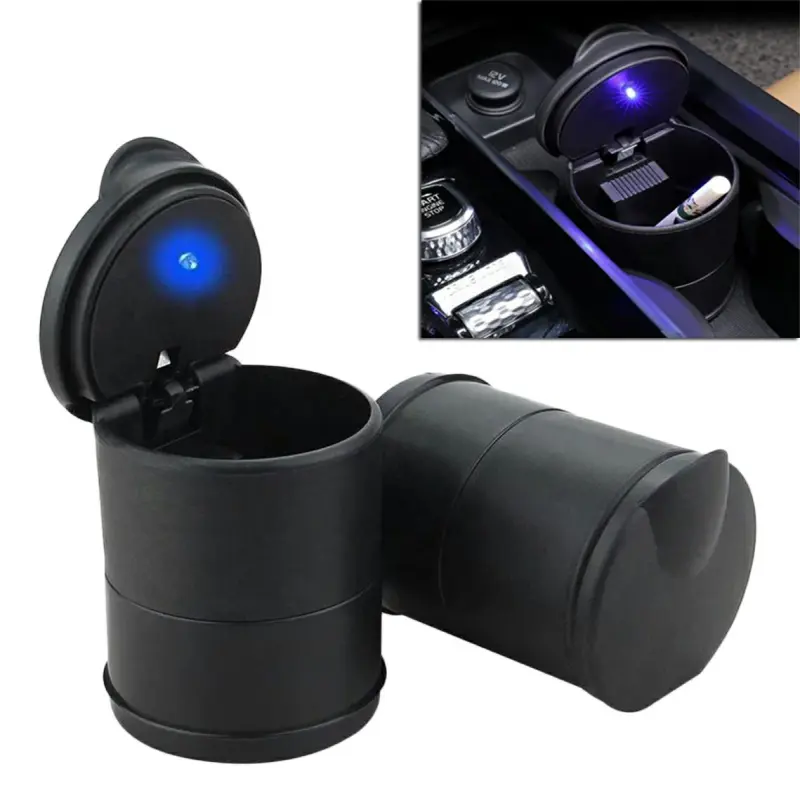 Scrumiera auto suplimentara cu iluminare led pls38v