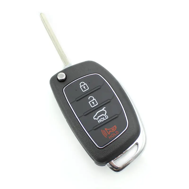 Hyundai - carcasa cheie tip briceag, 3+1 butoane
