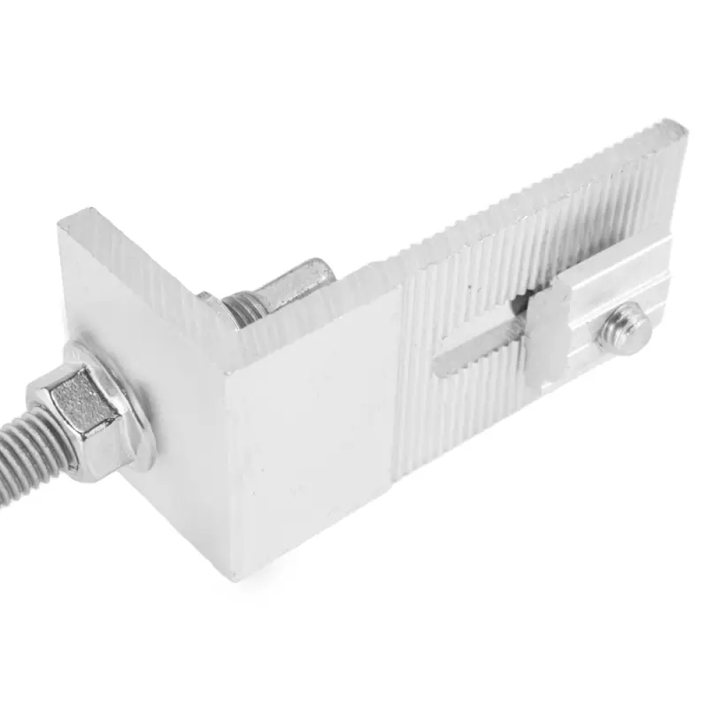 Suport tip surub autofiletant pt montaj panou fotovoltaic pe acoperis de tabla (in z)v
