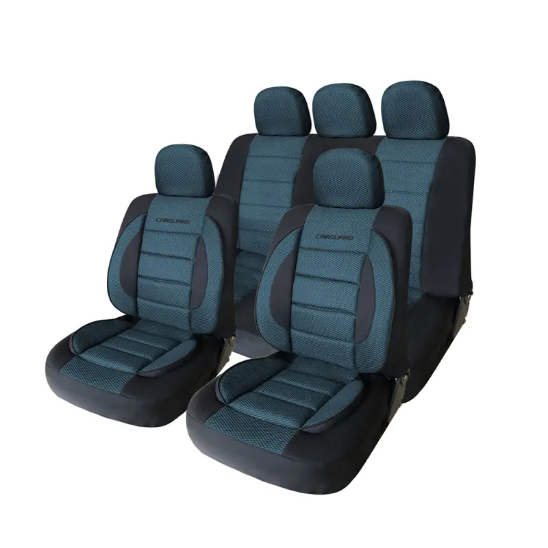 Huse universale premium pentru scaune auto albastru+negru - carguardv