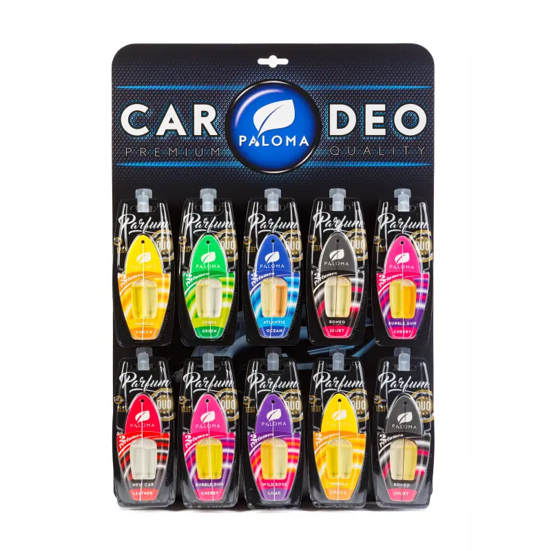 Odorizant auto paloma duo display 45 buc