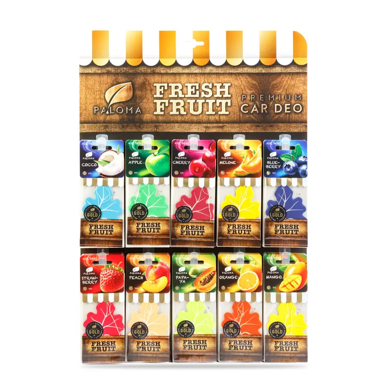 Odorizant paloma gold fruit display 90 buc