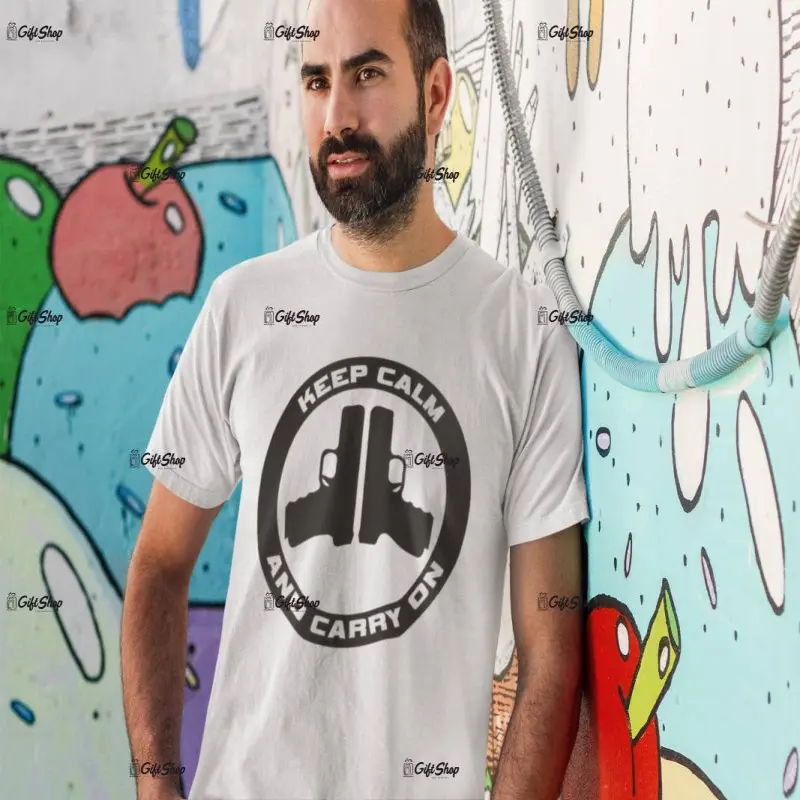 Keep calm and ..., tricou cu mesaj