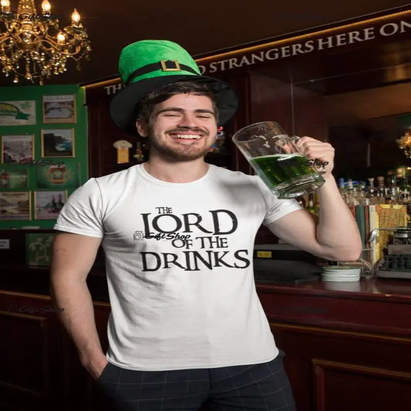 The lord of the drinks, tricou cu mesaj