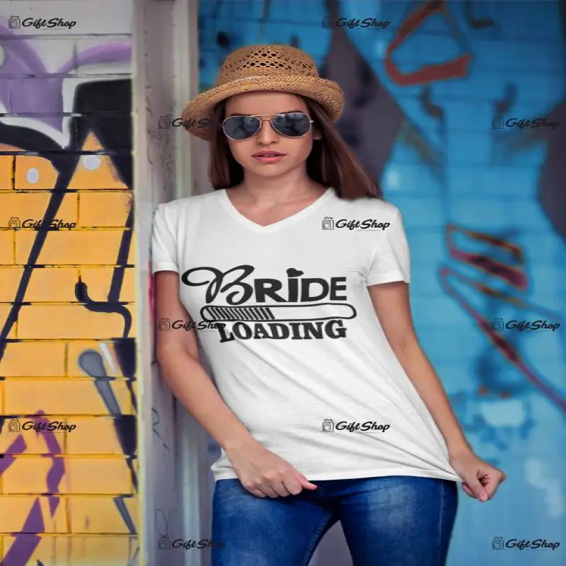Bride loading, tricou cu mesajv