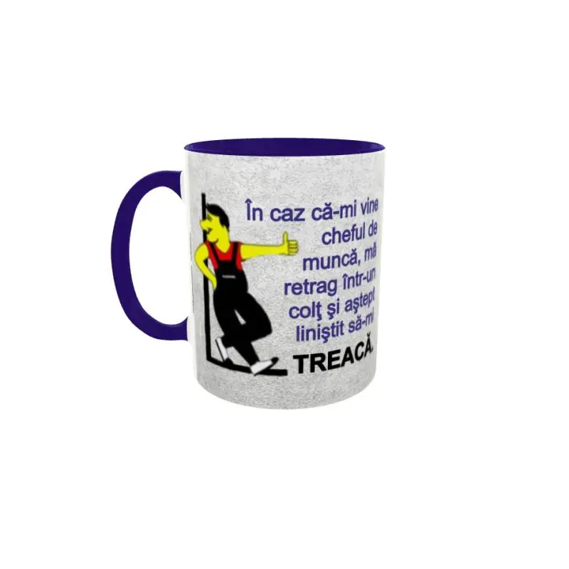 In caz ca-mi vine ..., cana ceramica, 330mlv