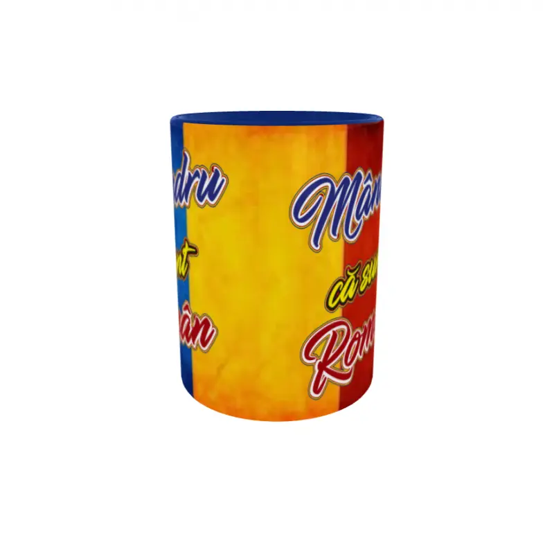 Mandru ca sunt roman, cana ceramica, 330ml, cgs1330v