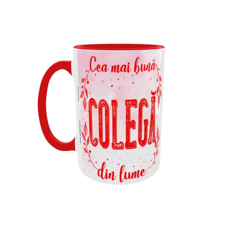 Cea mai buna colega din lume editie limitata, cana ceramica, 330ml, cgs1072cv