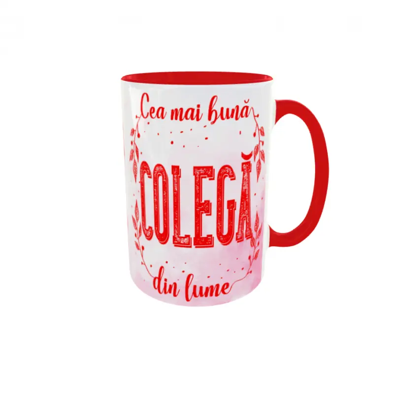 Cea mai buna colega din lume editie limitata, cana ceramica, 330ml, cgs1072cv