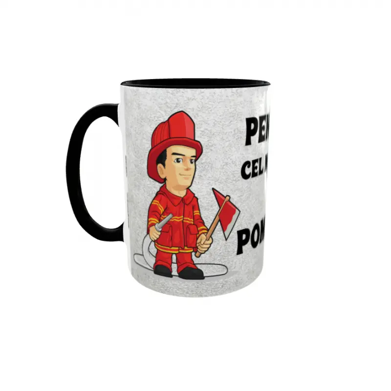 Pentru cel mai bun pompier, cana ceramica, 330ml, cgs1228v