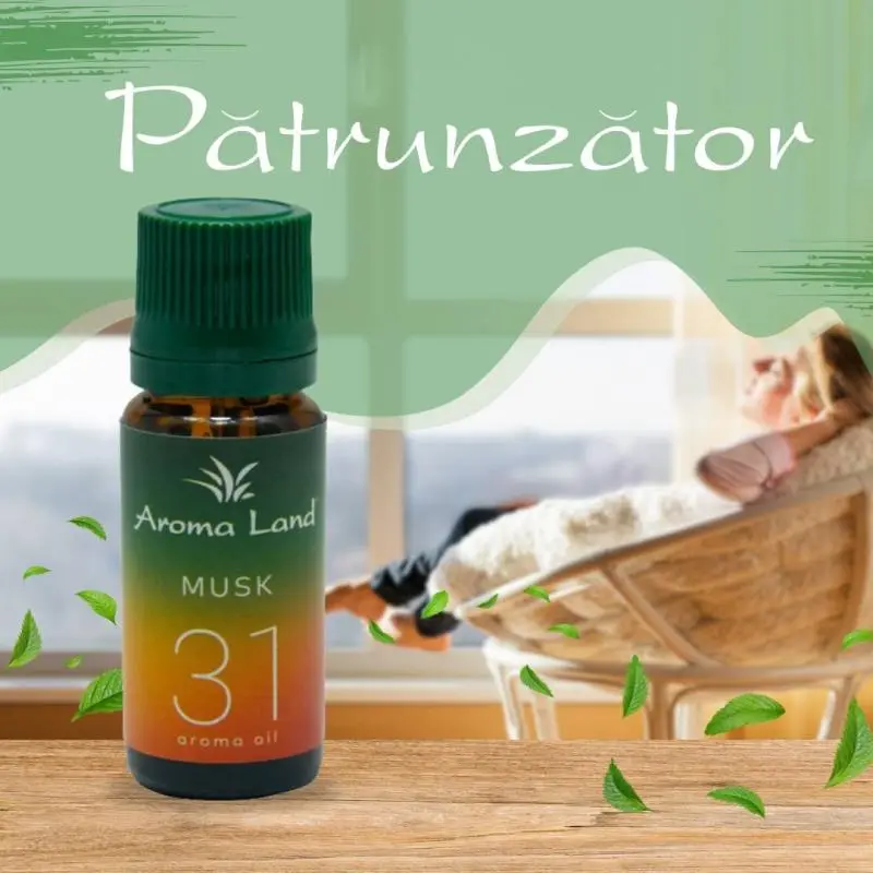 Musk, 10 ml, ulei parfumat, pentru aromaterapie si odorizarev