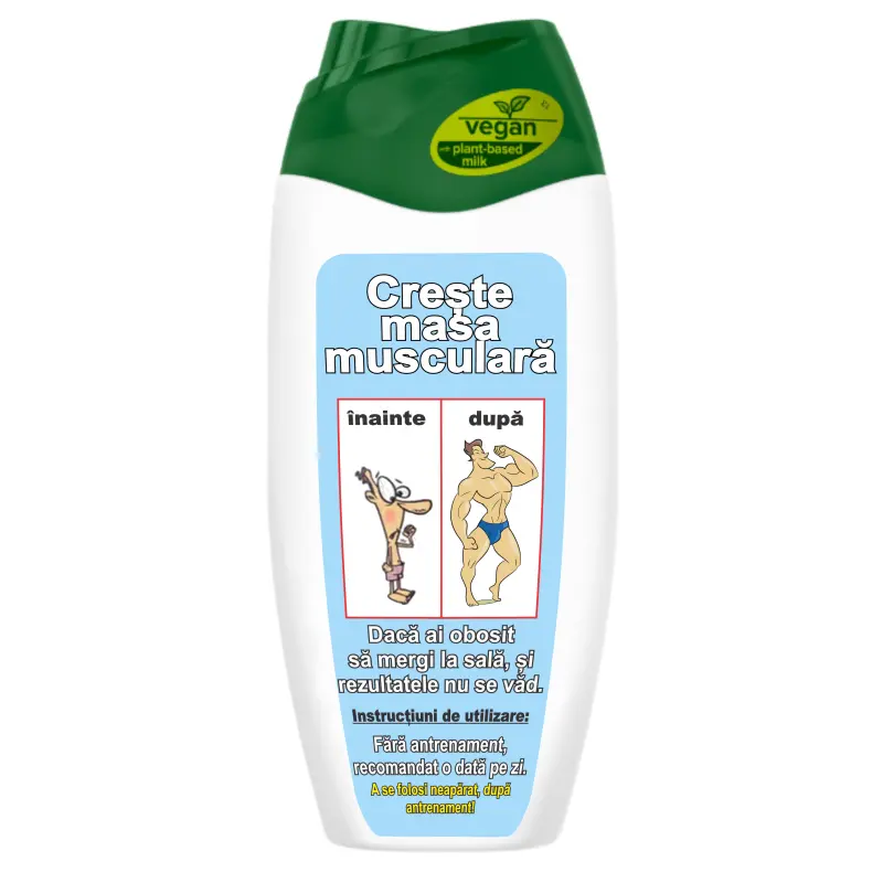 Cresterea masei musculare, gel de dus-haiosv