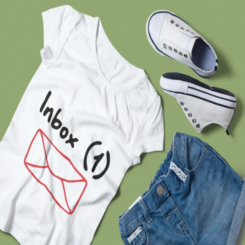 Inbox 1, tricou cu mesaj
