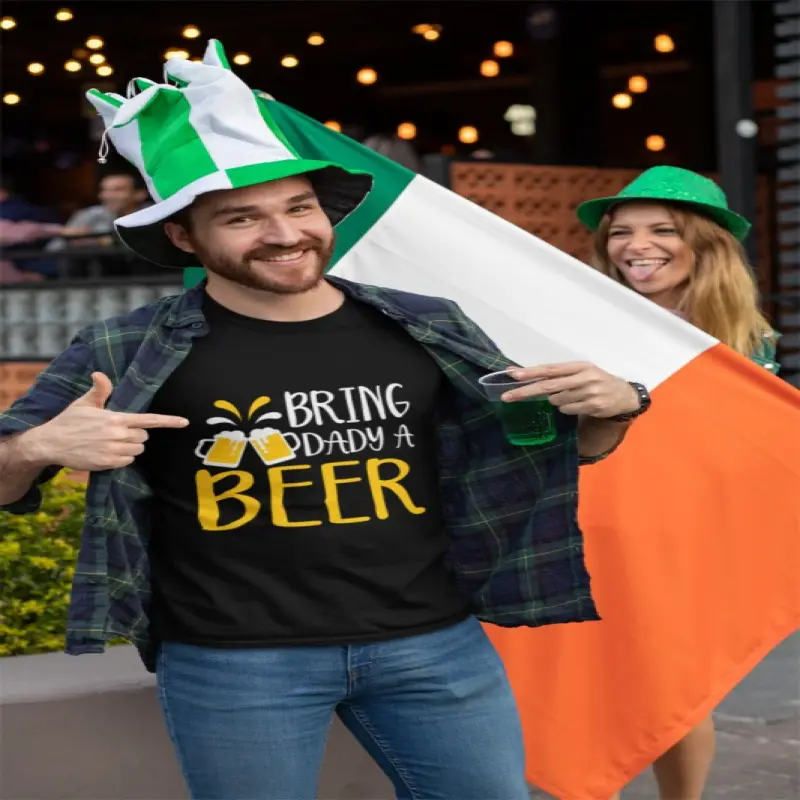 Bring daddy a beer, tricou cu mesajv