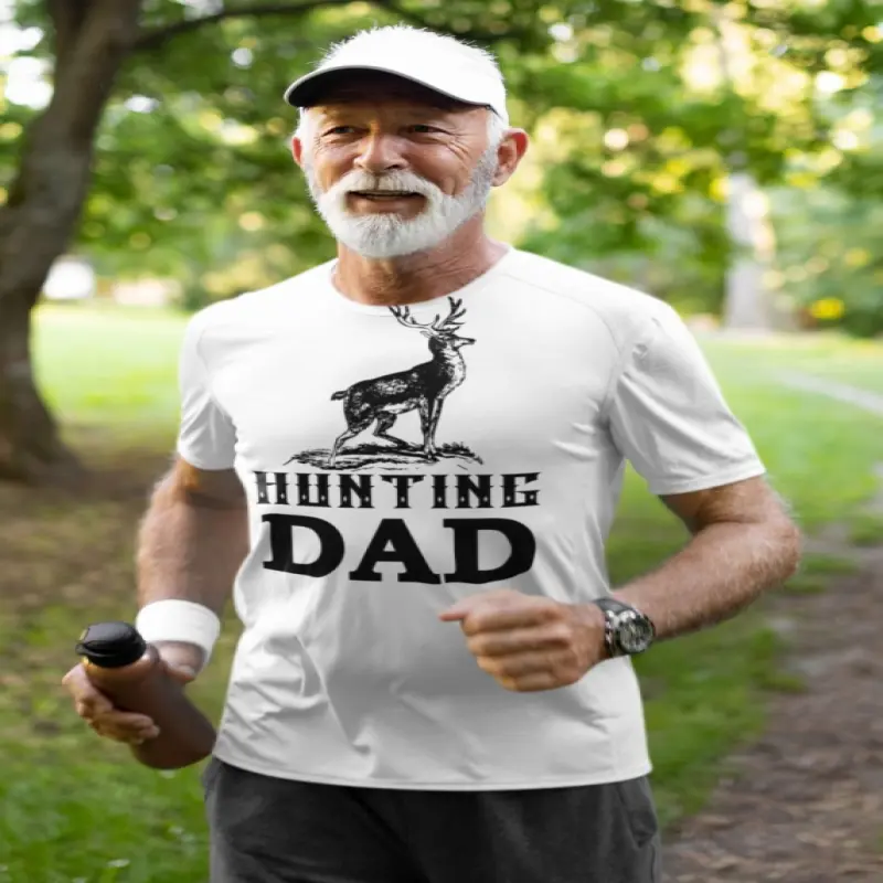 Hunting dad, tricou cu mesaj
