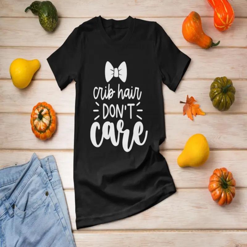 Crib hair... , tricou cu mesajv