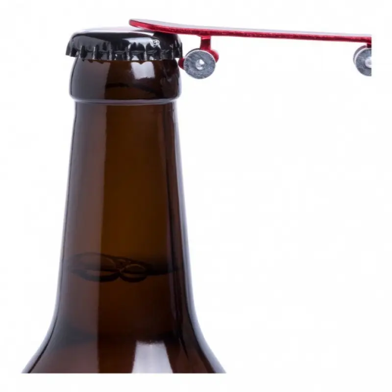 Skater, breloc deschizator din metal, se poate personalizav