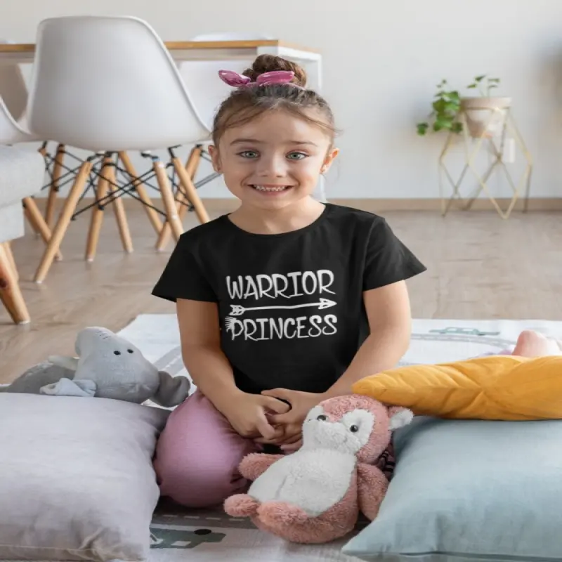 Tribe warrior princes, tricou cu mesajv