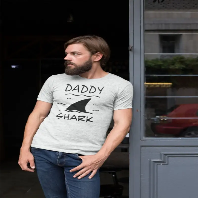 Shark daddy, tricou cu mesaj