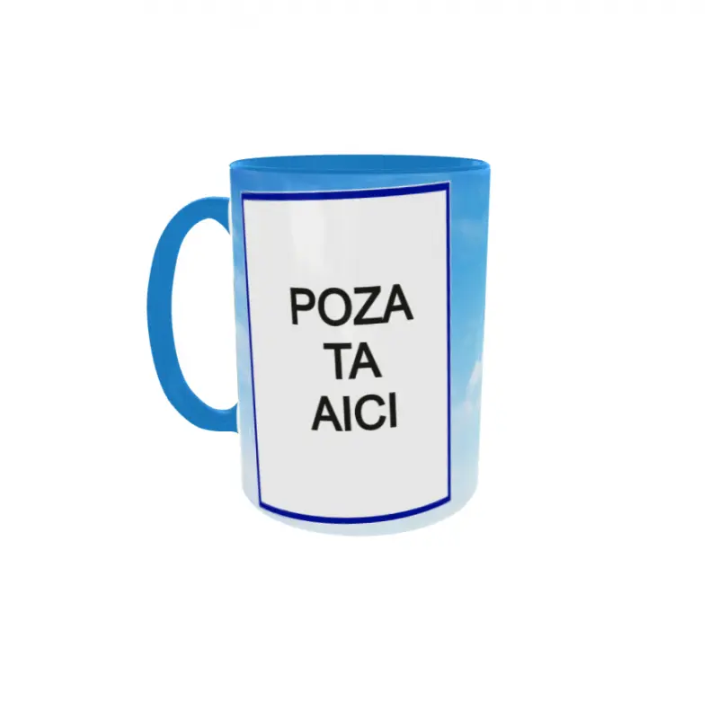 Cana, personalizata cu poza si text, 330ml, model 3293v