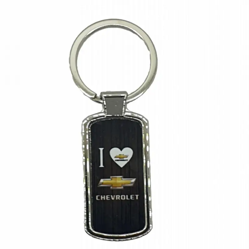 Chevrolet, breloc din metal cu mesajv