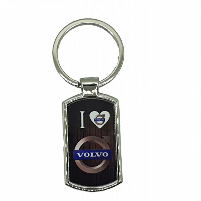 Volvo, breloc din metal cu mesaj