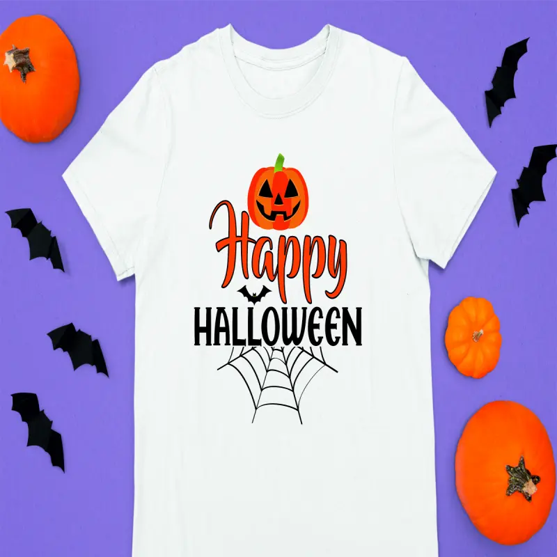 Happy halloween, tricou cu mesaj..v