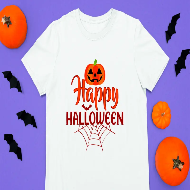 Happy halloween, tricou cu mesaj..v