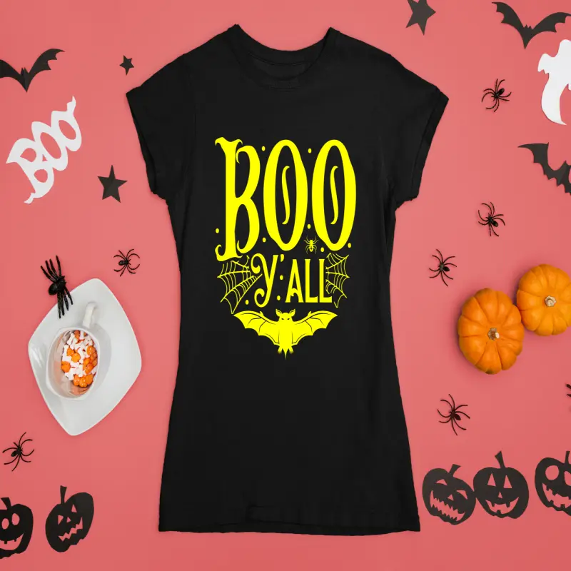 Boo y` all, tricou cu mesajv