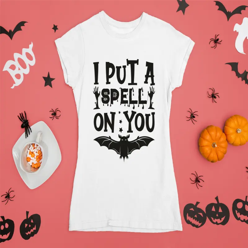 I put a spell on you, tricou cu mesajv