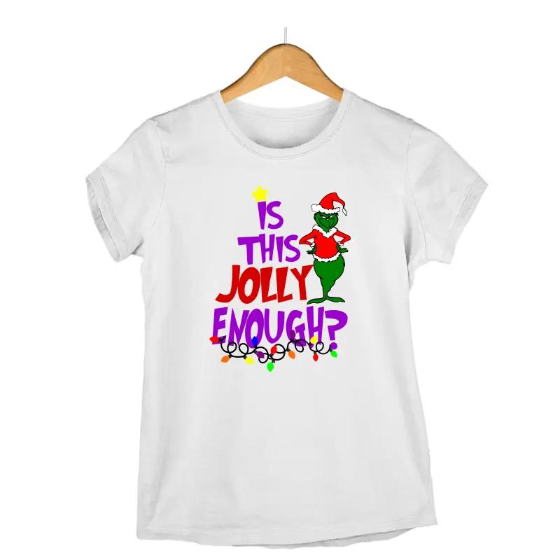 Is this jolly enough ? -   , tricou cu mesajv