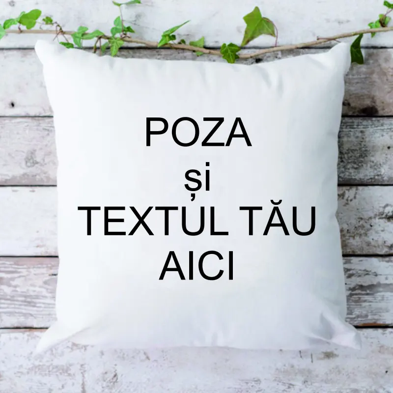 .perna patrata, personalizata, fata-verso a