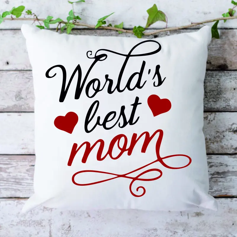 World`s best mom, perna cu mesaj, 40 cm, model 1