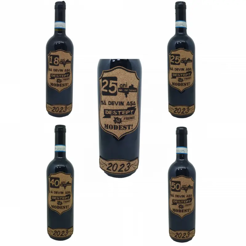 _ _ de ani mi-au trebuit sa devin asa destept, vin rosu cabernet sauvignon, demisec, 750ml, 13.5% alcoolv