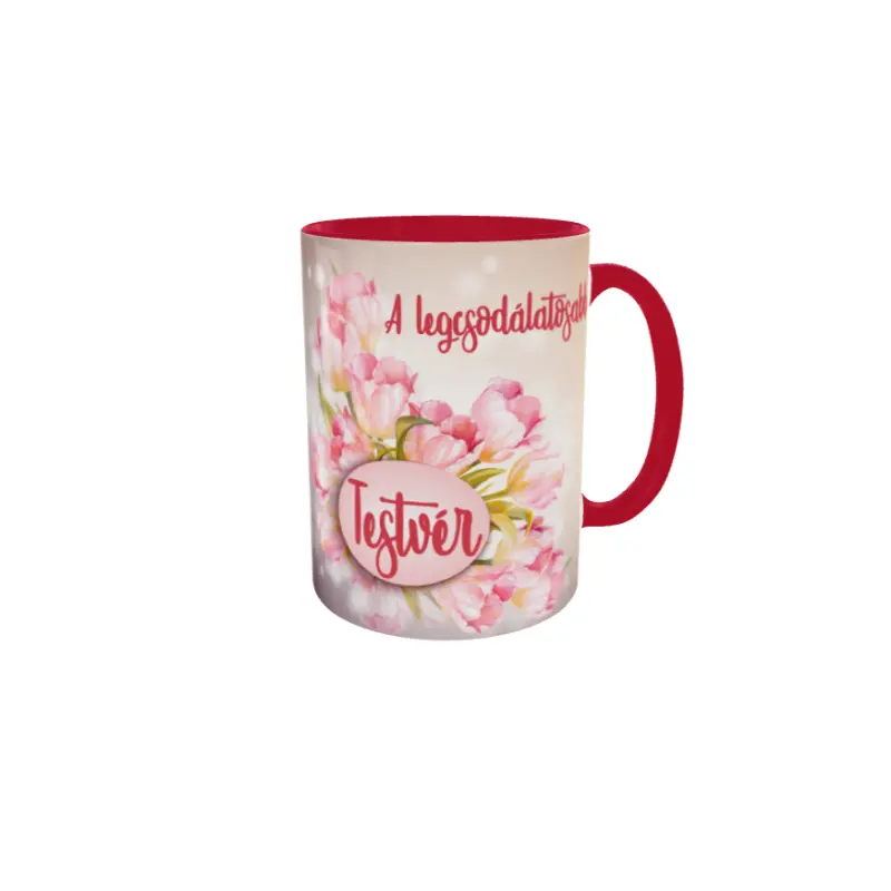 A legcsodálatosabb testvér, cana din ceramica, 330ml, model 2v