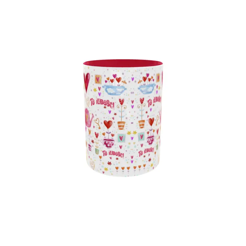 Te iubesc, cana din ceramica, 330ml, model 2v