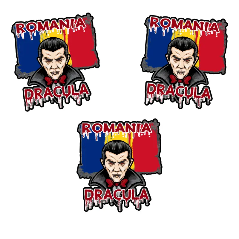 Dracula, romania, magnet frigider mgs128v