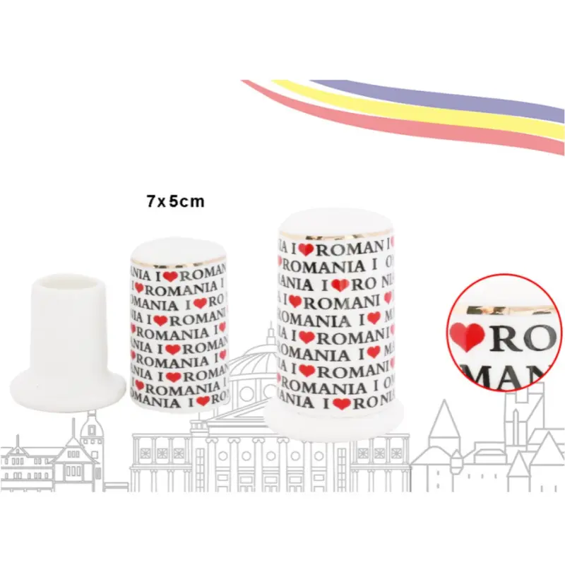 Romania, decoratiune ceramica, set 2 bucv