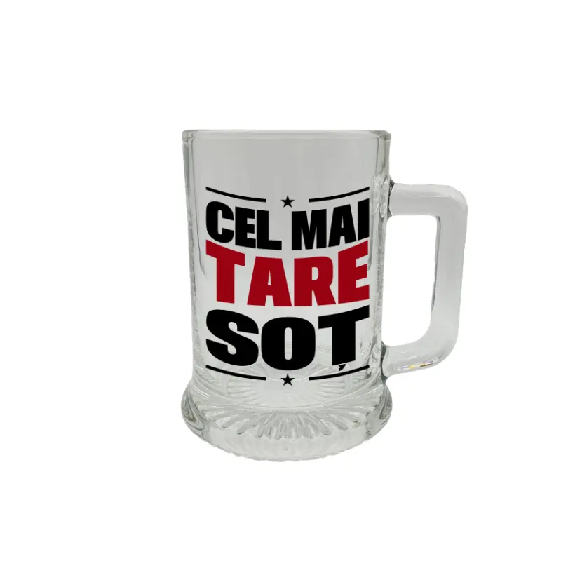 Cel mai tare sot, halba cu mesajv