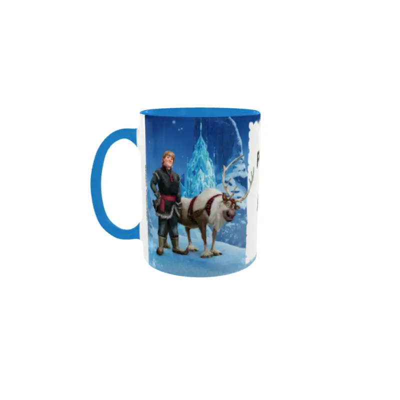 Elsa, frozen, cana personalizata cu poza si text, 330ml, model 3350v