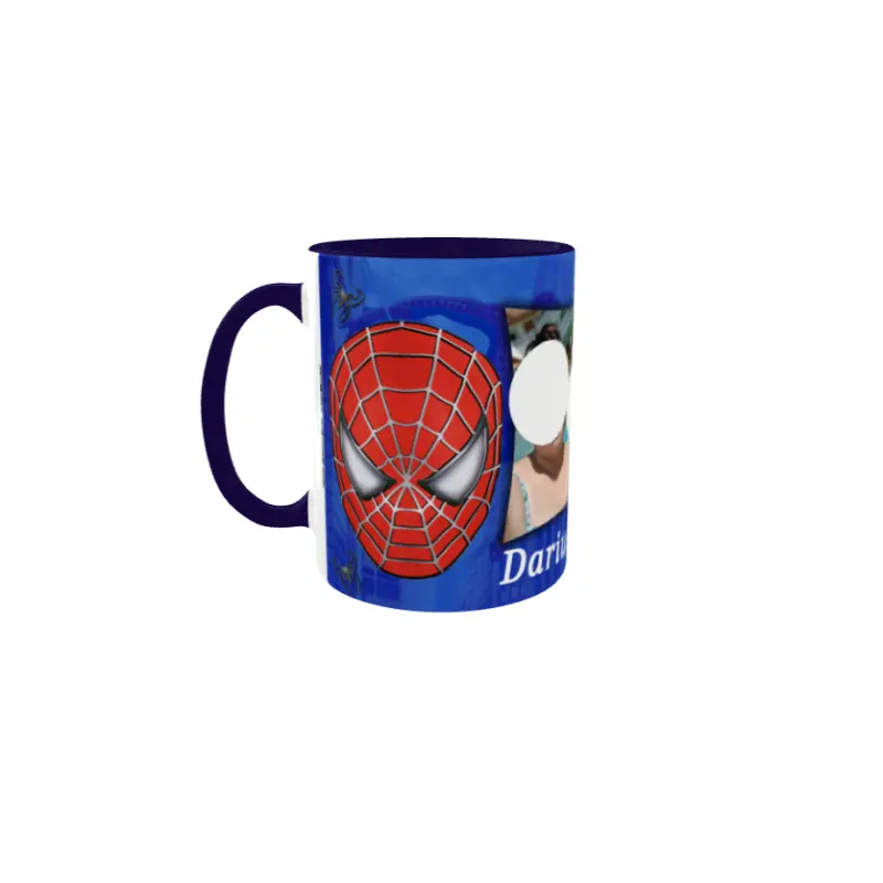 Spiderman, cana personalizata cu poza si text, 330ml, model 3368v