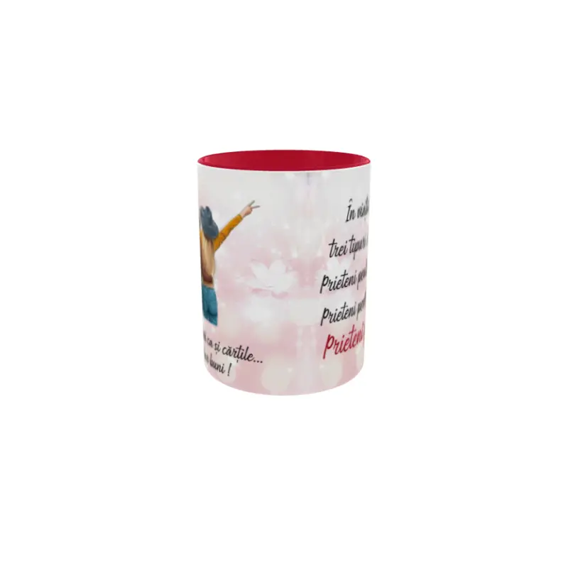 Prieteni pe viata, cana ceramica, 330ml, model cgs1735v
