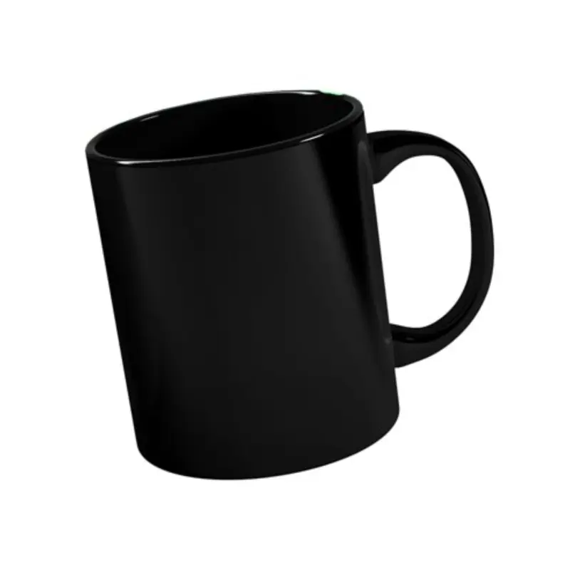 .interior negru, cana neagra termosensibila, din ceramica, personalizata